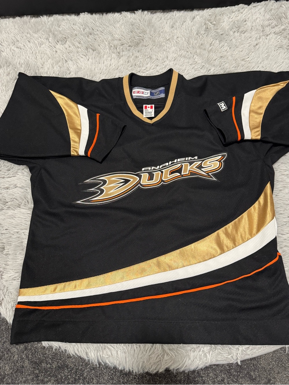 🦆 VINTAGE 2006 CCM ANAHEIM DUCKS HOCKEY JERSEY 🦆